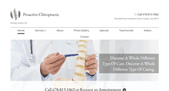 Desktop Screenshot of conyerschiropracticcare.com